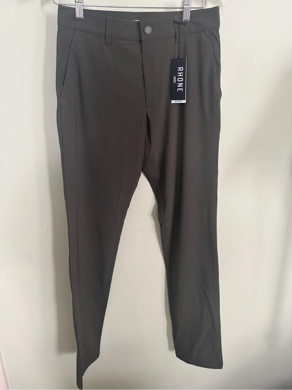 Rhone Men's Slim Performance Pants - olive